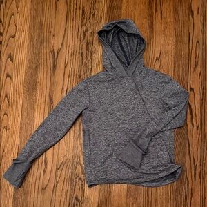 Kid’s Navy blue/gray Hooded Sweatshirt